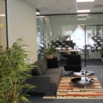 Aksello sitt nye kontor på Byx CoWork.